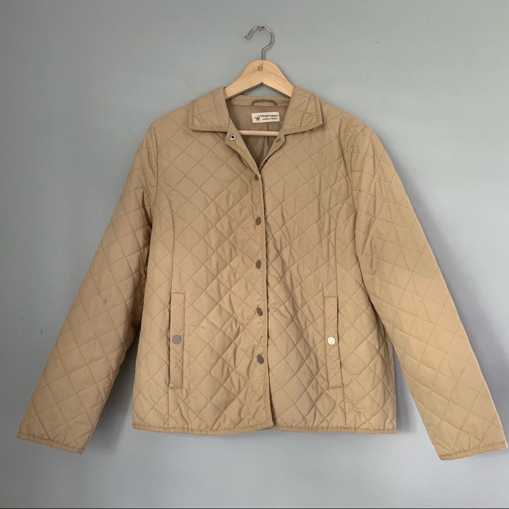 Clodagh Callaghan Quilted Snap Up Winter Jacket